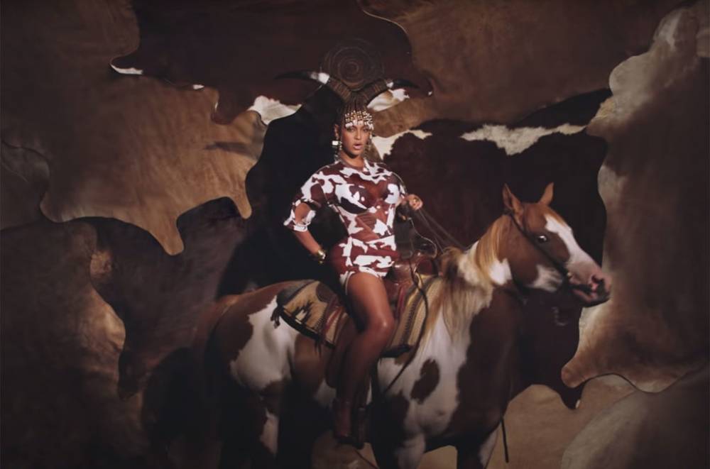Beyonce On Crystal Horse