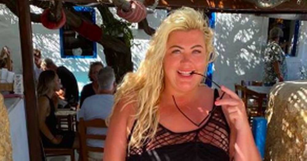 Celebs Rumors: Gemma Collins goes topless in sultry snap while posing in th...
