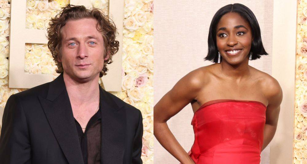 Jeremy Allen White & Ayo Edebiri Represent 'The Bear' at Golden Globes 2024